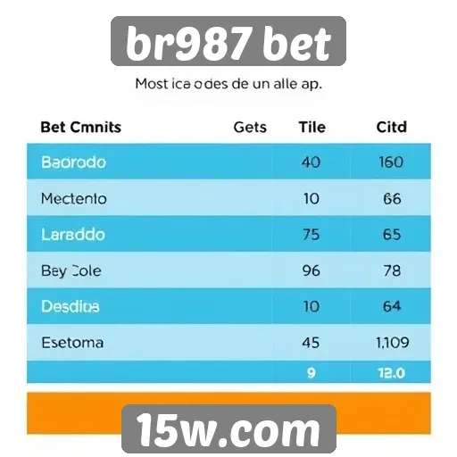 Comparativo de odds no br987 bet
